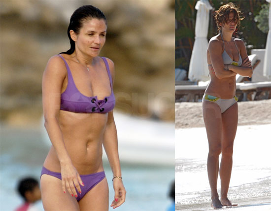 Photos of Helena Christensen in a Bikini on St. Bart's Vacation Photos of Helena Christensen in a Bikini on St. Bart's Vacation