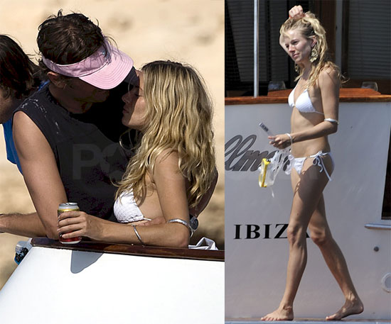 Photos of Sienna Miller in a Bikini in Ibiza Photos of Sienna Miller in a Bikini in Ibiza