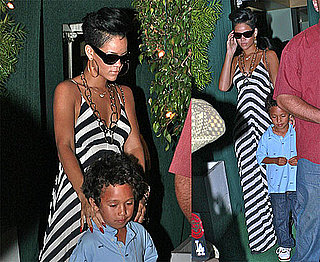 Photos of Rihanna in LA; A Preview of Her "Run This Town" Video With Jay-Z And Kanye West