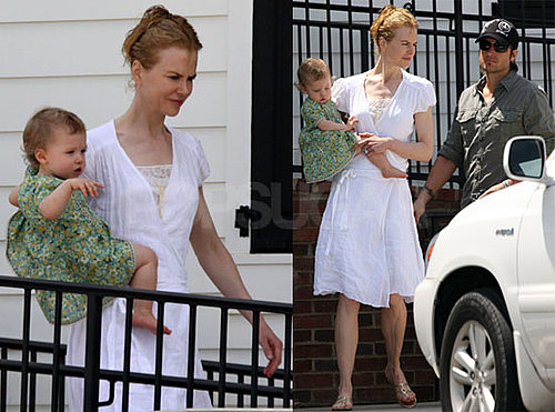 Photos of Nicole Kidman, Keith Urban, and Sunday Urban in Nashville