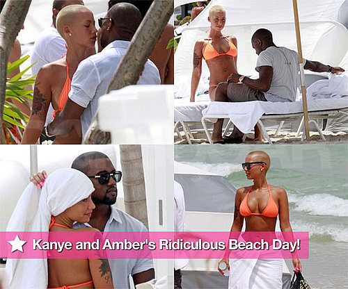 Photos of Kanye West and Bikini-Clad Model Girlfriend in Miami