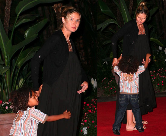 Photos of Heidi Klum and Johan in LA