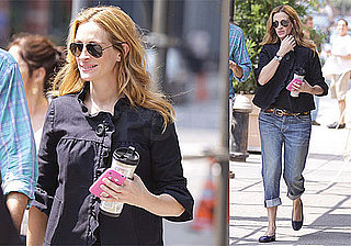 Photos of Julia Roberts and Viola Davis Filming Eat, Pray, Love