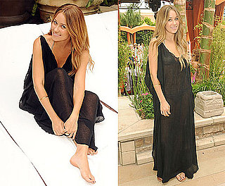 Photos of Lauren Conrad Covering Her Bikini at TAO in Las Vegas