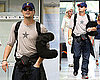 Photos of Leonardo DiCaprio at Nice Airport