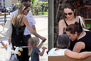 Photos of Angelina Jolie and Shiloh Jolie-Pitt in France