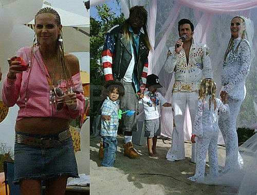 Inside Photos From Heidi Klum and Seal's Trailer Trash Wedding