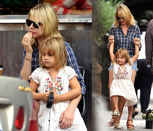 Photos of Michelle Williams and Matilda Ledger After Getting Coffees in Brooklyn