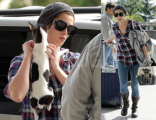 Photos of Eclipse's Ashley Greene, Billy Burke, And Sarah Clark Leaving Vancouver