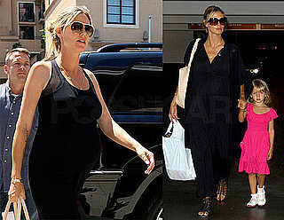Photos of Pregnant Heidi Klum With Daughter Leni in LA
