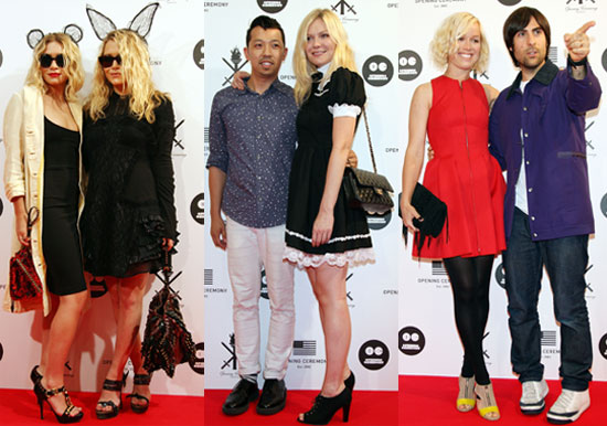 Photos of MK and Ashley OPening Ceremony