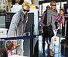 Photos of Jessica Alba and Honor at LAX