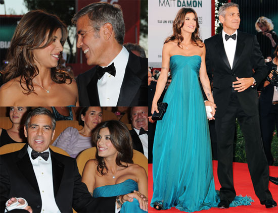 Photos of George Clooney and Elisabetta at Venice 