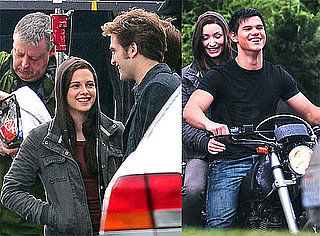 Photos of Robert Pattinson, Kristen Stewart, and Taylor Lautner Filming Eclipse in Vancouver