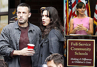 Photos of Ben Affleck, Rebecca Hall, The Town filming in Boston, Jennifer Garner