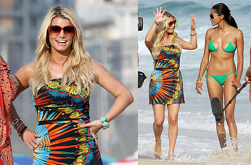 Photos of Jessica Simpson, Ken Paves Filming The Price of Beauty, Ashlee Simpson Doesn't Envy Jess Single Girl Status