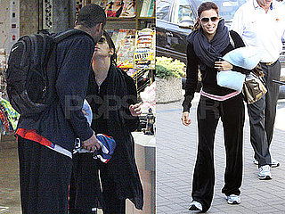 Photos of Eva Longoria And Tony Parker Looking Cuddly in Poland