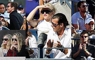 Photos of Gwen Stefani, Jake Gyllenhaal, Gavin Rossdale, Ashley Olsen, Mary-Kate Olsen at US Open Men's Final