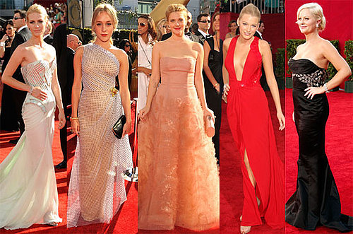 Photos of Drew Barrymore, Chloë Sevigny, January Jones, Blake Lively And Amy Poehler on The 2009 Emmy Red Carpet