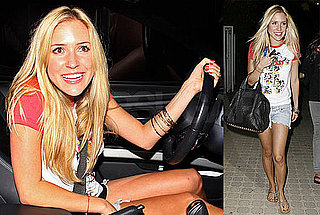 Photos of Kristin Cavallari Wearing Jean Shorts in LA 2009-09-17 15:30:00