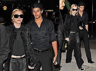 Photos of Madonna and Jesus Luz Seeing Hugh Jackman and Daniel Craig on Broadway