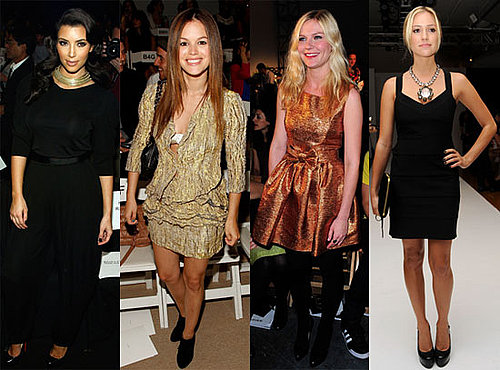 Photos of Rachel Bilson, Kirsten Dunst, Kristin Cavallari, Nicky Hilton, Amanda Bynes at NY Fashion Week
