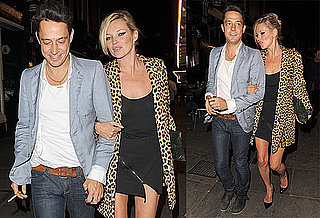 Photos of Kate Moss and Jamie Hince Leaving Dinner in London