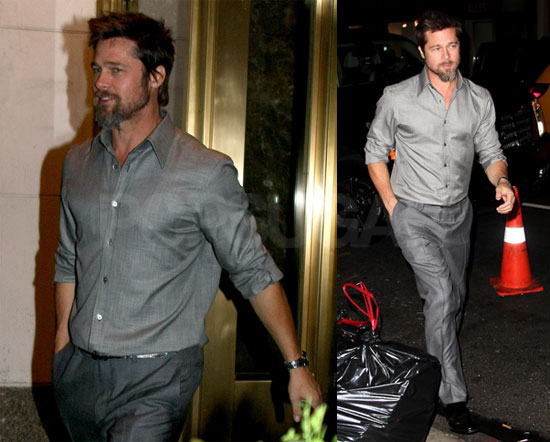 Photos of Brad Pitt in LAX