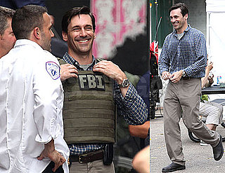 Photos of Ben Affleck And Jon Hamm Filming The Town in Boston