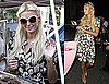 Photos of Paris Hilton Shopping and Partying in LA