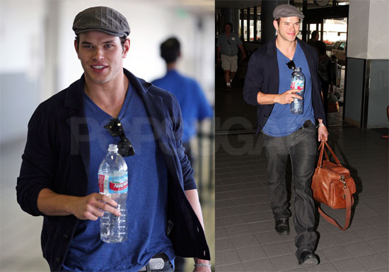 Photos of Kellan Lutz at the Airport Photos of Kellan Lutz at the Airport