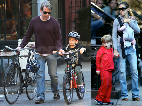Photos of SJP, Twins, JW and Matthew