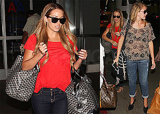 Photos of Lauren Conrad, Lo Bosworth at LAX