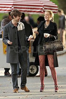 Photos of the Cast of Gossip Girl Filming in Central Park