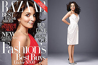 Photos of Tina Fey on Cover and in Harper's Bazaar Magazine with Interview