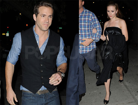 Photos of Ryan Reynolds and Scarlett
