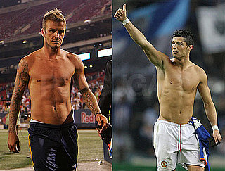 Shirtless Photos of David Beckham, Cristiano Ronaldo New Face of Armani Underwear