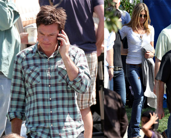 Photos of Jennifer Aniston Filming The Baster
