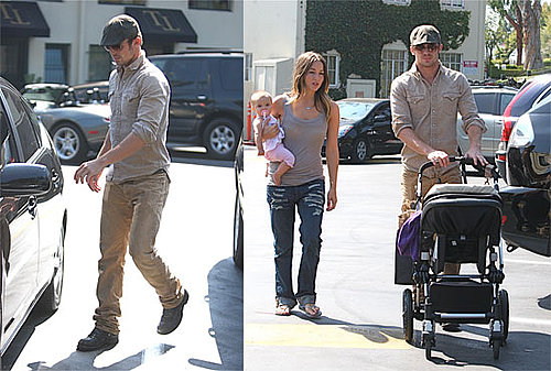 Photos of Cam Gigandet With His Baby in LA