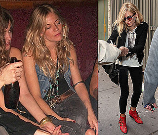 Photos of Sienna Miller Out At A Club in NYC, Signing Autographs Outside Her Broadway Show