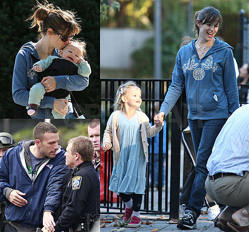 Photos of Ben Affleck and Jennifer Garner Together in LA; Ben Finds Out He's Related to Matt Damon