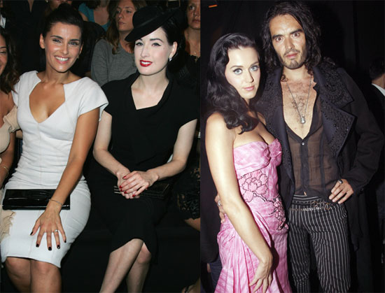 Photos of Katy Perry and Russell Brand at Fashion Week Photos of Katy Perry and Russell Brand at Fashion Week