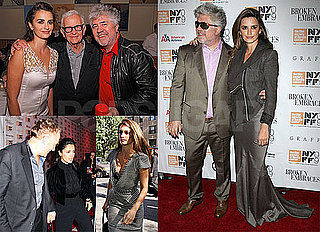 Photos of Penelope Cruz, Salma Hayek, Pedro Almodovar and Francois-Henri Pinault at Broken Embraces Events in NYC