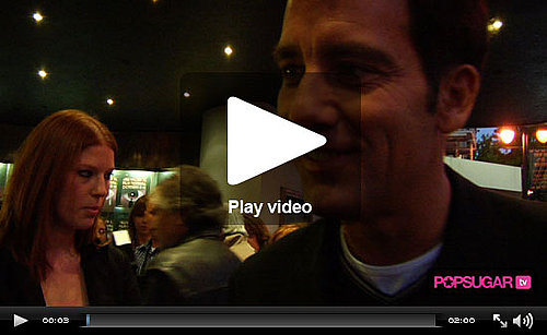 We Chat With Clive Owen, Video of Xavier's Vampire Transformation, and Christina Hendricks Weds Her Funny Man 