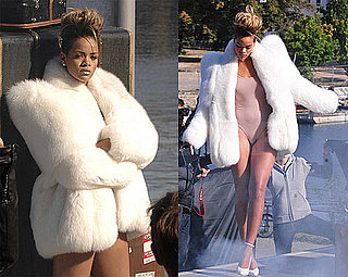 Photos of Rihanna in a Nude Bodysuit for a Photo Shoot in Germany