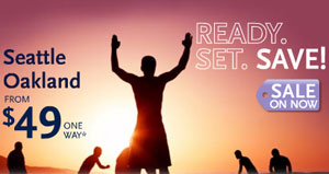 Alaska Airlines and Horizon Air Fare Sale