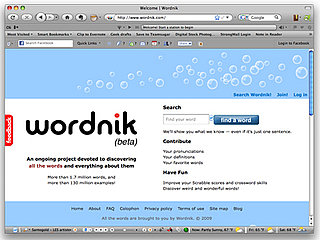 Wordnik Finds Multiple Definitions, Pronunciation, and Twitter Context For Words