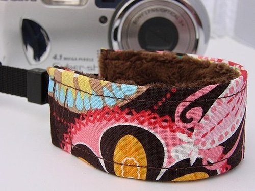 Fur-Lined Camera Strap Cover For Sale From Etsy
