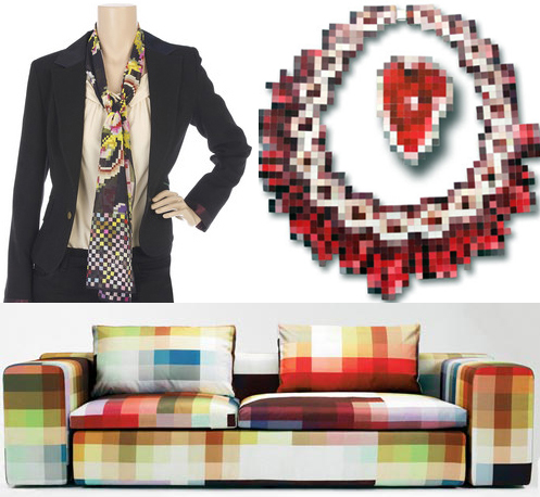 It's a Digital World: Chic Pixelated Goods 
