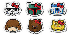 Hello Wars Stickers Are Hello Kitty and Star Wars Combined Hello Wars Stickers Are Hello Kitty and Star Wars Combined